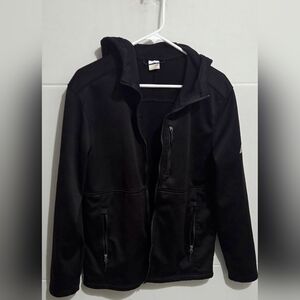 Ozark Trail  Black Hooded Soft shell Black Jacket S 34-36